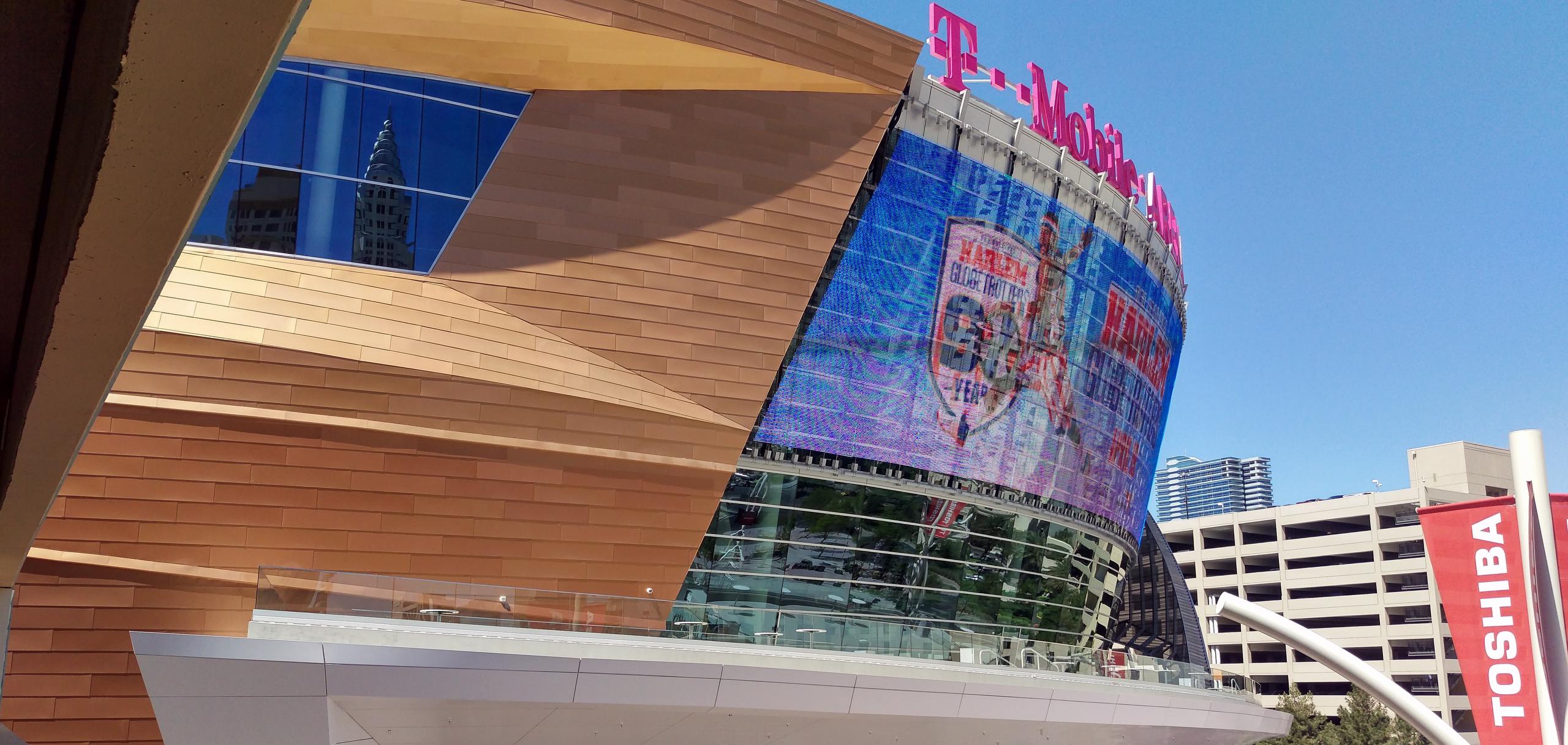 T-Mobile Arena Las Vegas Glass and Metal Railings Guardrails
